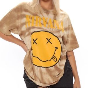 Nirvana Oversized Tee Shirt